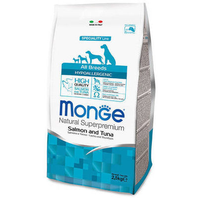 MONGE ALL BREEDS Hypoallergenic Salmon and Tuna 2,5 kg