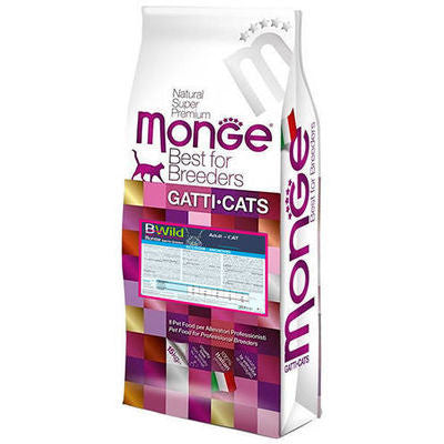 MONGE BWild Cat Anchovies 10 kg Dry Cat Food