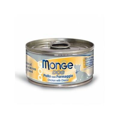 Monge Dog Chicken with Cheese 95 g Wet Dog Food