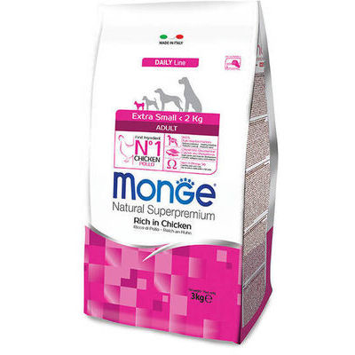 MONGE EXTRA SMALL Adult 0,8 kg Dry Dog Food