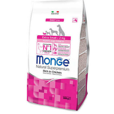 MONGE EXTRA SMALL Puppy & Junior 0,8 kg Dry Dog Food