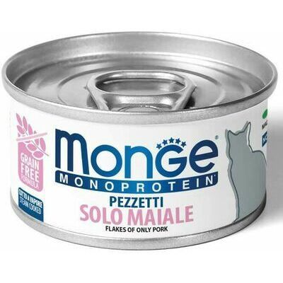 Monge Flakes Monoproteinic cat Pork 80 g