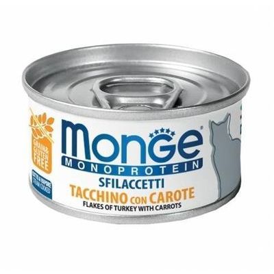 Monge Flakes Monoproteinic cat Turkey/Carrot 80 g