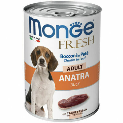 Monge Fresh Chunks ADULT with Duck 400 g