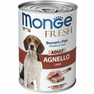 Monge Fresh Chunks ADULT with Lamb 400 g