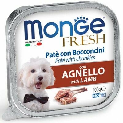 Monge Fresh pate with Lamb 100 g Wet Dog Food
