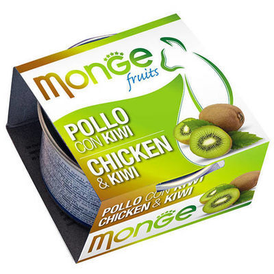 Monge Fruits Chicken & Kiwi 80 g Wet Cat Food