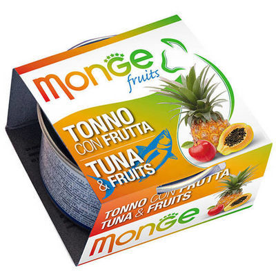 Monge Fruits Tuna & Fruits 80 g Wet Cat Food