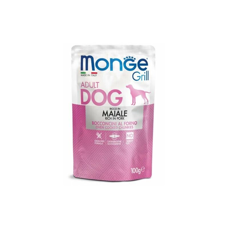 Monge Grill Multipacks Salmon, Pork, Lamb with Vegetables 12x100 g
