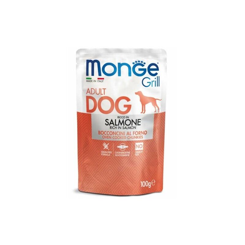 Monge Grill Multipacks Salmon, Pork, Lamb with Vegetables 12x100 g