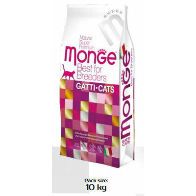 MONGE Monoprotein Adult Rabbit 10 kg Dry Cat Food