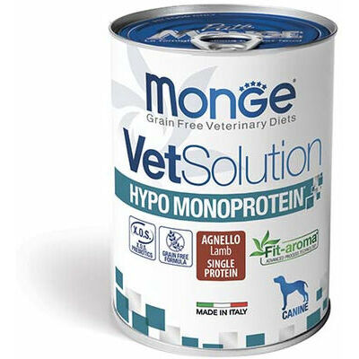 Monge VetSolution Canine Hypo Monoprotein Lamb 400 g - konservi suņiem