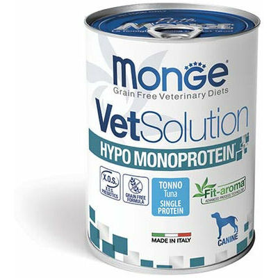 Monge VetSolution Canine Hypo Monoprotein Tuna 400 g - konservi suņiem