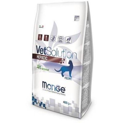 Monge VetSolution Feline Hepatic 0,4 kg - barība kaķiem