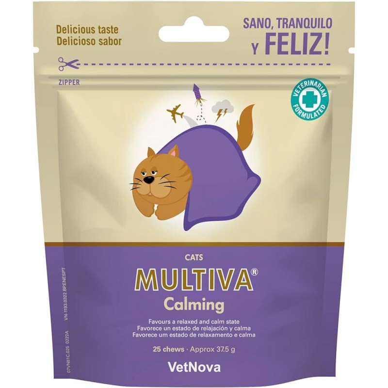 Multiva Calming Cat Chews For Relaxation, N25