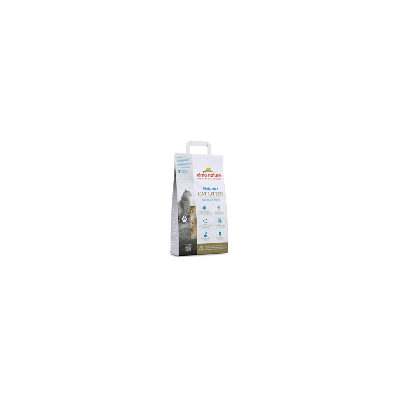 Almo Nature Litière naturelle pour chat Texture grain 4 kg