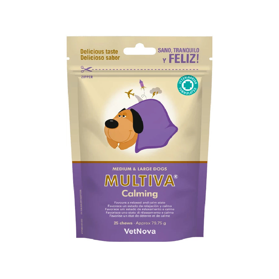 Multiva lugnande tugg för medelstora och stora hundar N25