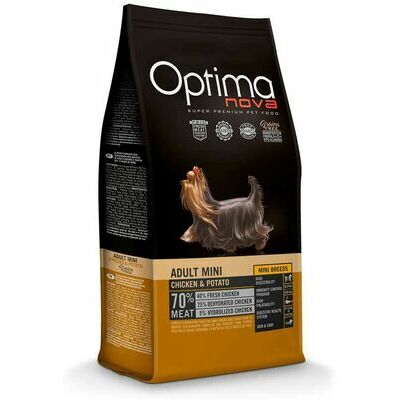 OPTIMANOVA Adult Mini GF Chicken & Potato 2 kg