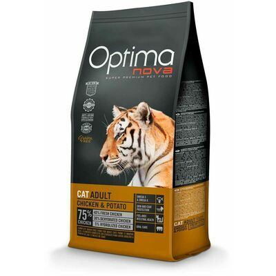 OPTIMANOVA Cat Adult GF Chicken & Potato 8 kg