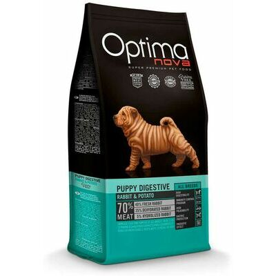 OPTIMANOVA Puppy Digestive GF Rabbit & Potato 2 kg