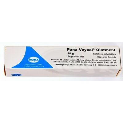 Pana Veyxal Ointment With Enzymes For Animals 20g
