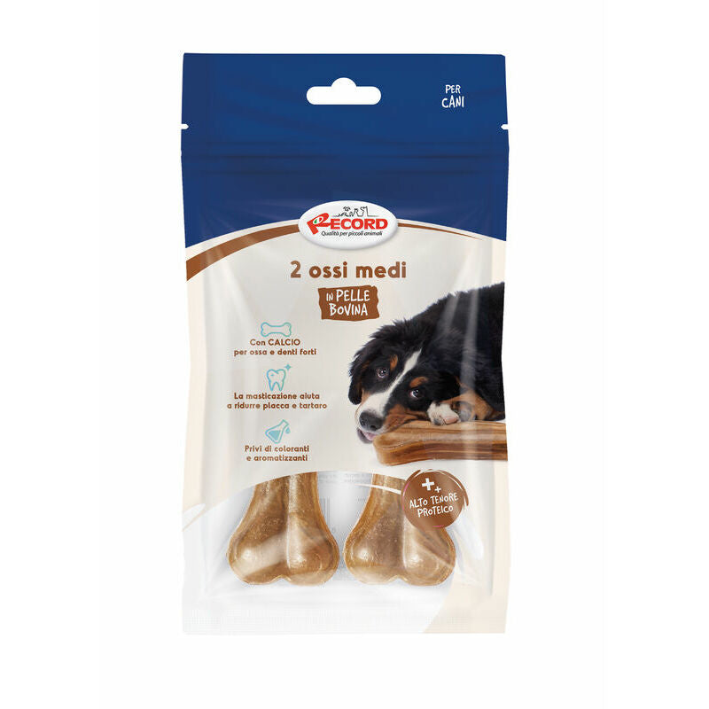Papildbarība suņiem MEDIUM Kauli 13cm 2gb