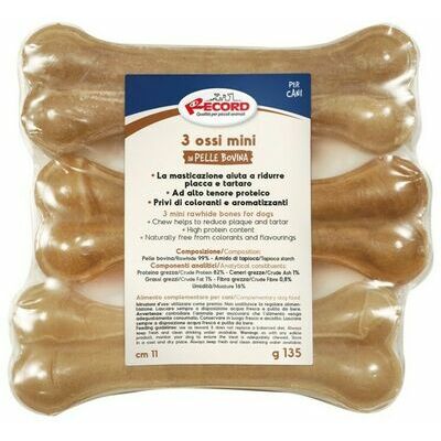 MINI Bones 11 cm 3pcs, 135g Treats for Dogs