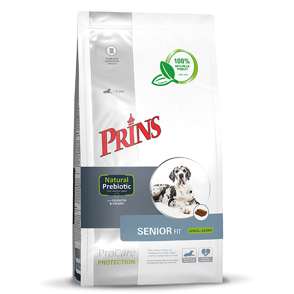 Prins ProCare Protection Senior Fit, Dry Dog Food With Chicken, Natural Prebiotic, 15 kg