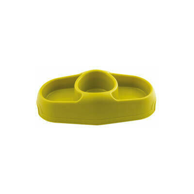 Plastic bowl 35.5 x 18.5 x 9 h cm, 1 L for Dogs and Cats