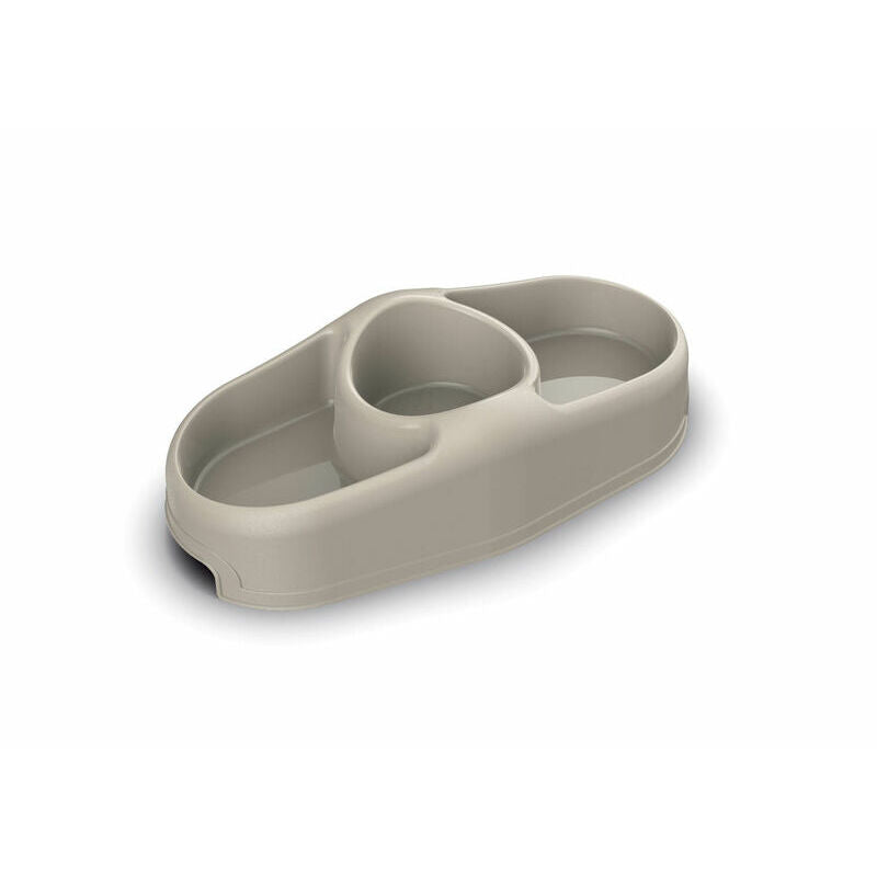 Plastic bowl 35.5 x 18.5 x 9 h cm, 1 L for Dogs and Cats