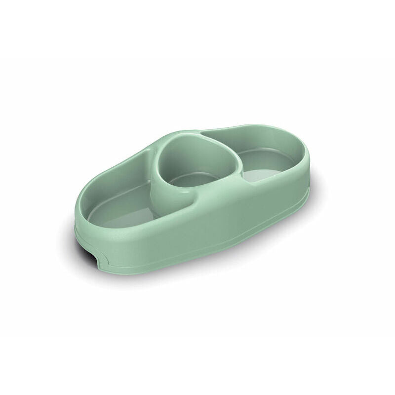 Plastic bowl 35.5 x 18.5 x 9 h cm, 1 L for Dogs and Cats