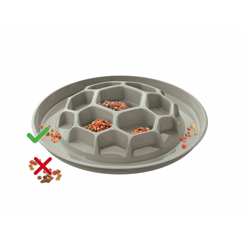Plastskål Slow Food Honung 32 x 32 x 6 h cm, halkfri