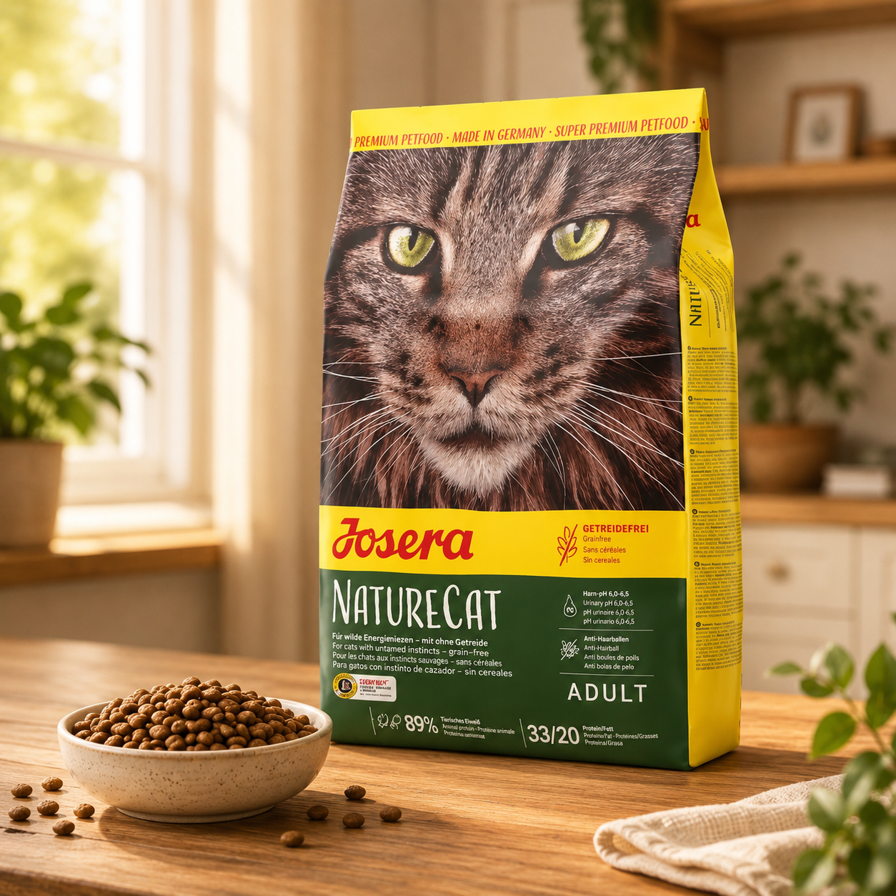 Josera SP Cat NatureCat Sausā barība kaķiem, 10kg