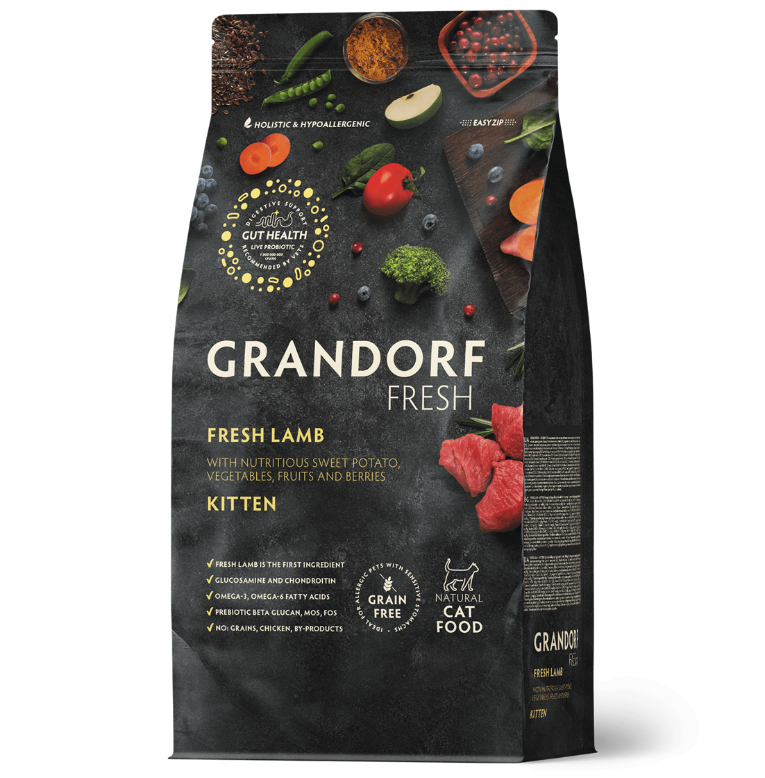 Grandorf Lamb&Potatoes Kitten Dry Food, 400g