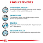 ROYAL CANIN® Veterinary Hypoallergenic Cat Dry Food With Rise, 2,5kg