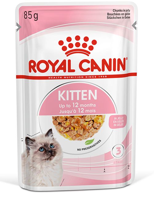 ROYAL CANIN® Kitten Jelly, Wet Cat Food, 85 g