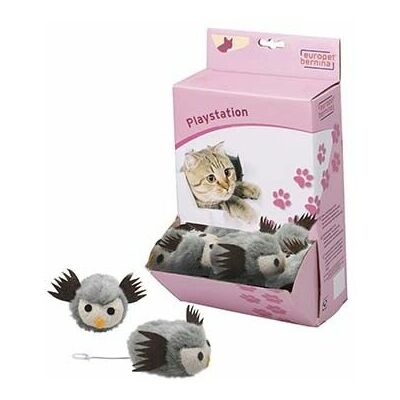 Rotaļlieta kaķiem Shaking owl 7,6 cm