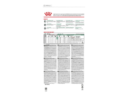 ROYAL CANIN® Veterinary Diet Canine Satiety Diabetic Dog Sausā barība suņiem ar mājputna gaļu diabētu gadījumā, 1.5kg