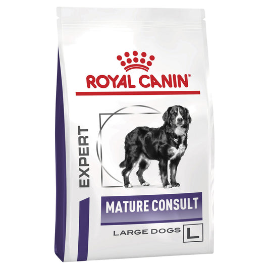 ROYAL CANIN® Veterinary Diet Canine Mature Consult Large Dogs- Sausā barība lieliem pieaugušiem suņiem ar mājputna gaļu, 14kg