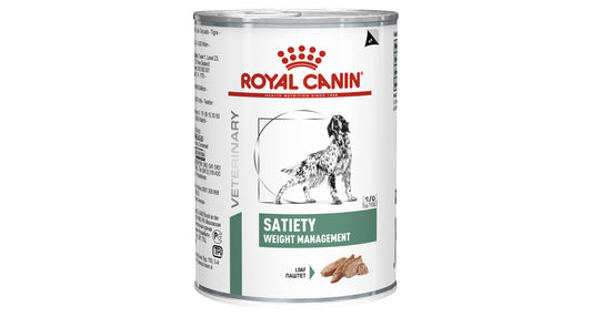 ROYAL CANIN® Veterinary Diet Canine Saciedad Control de Peso Comida húmeda enlatada para perros, 410 g