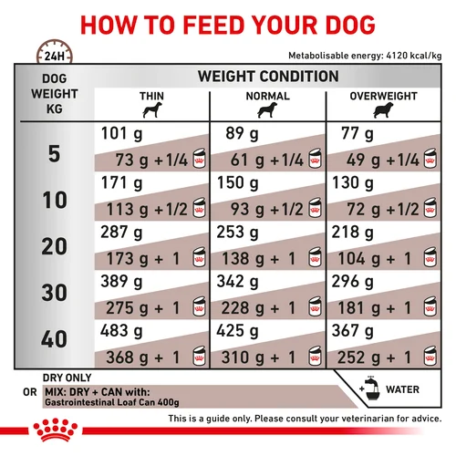 ROYAL CANIN® Veterinary Diet Pienso Gastrointestinal Para Perros Con Aves, 15 kg