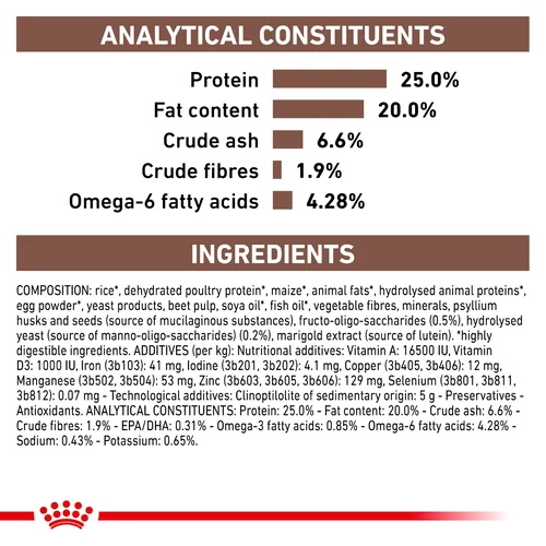 ROYAL CANIN® Veterinary Diet Gastrointestinal Dog Sausā barība kucēniem ar mājputna gaļu gremošanas funkciju veicināšanai, 15kg