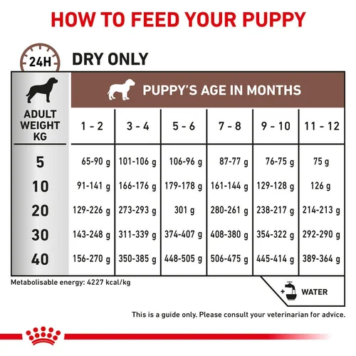ROYAL CANIN® Veterinary Diet Gastrointestinal Puppy Dog Trockenfutter mit Geflügel, 2,5 kg