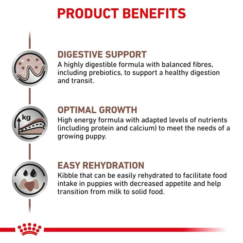 ROYAL CANIN® Veterinary Diet Gastrointestinal Puppy Dog Trockenfutter mit Geflügel, 2,5 kg