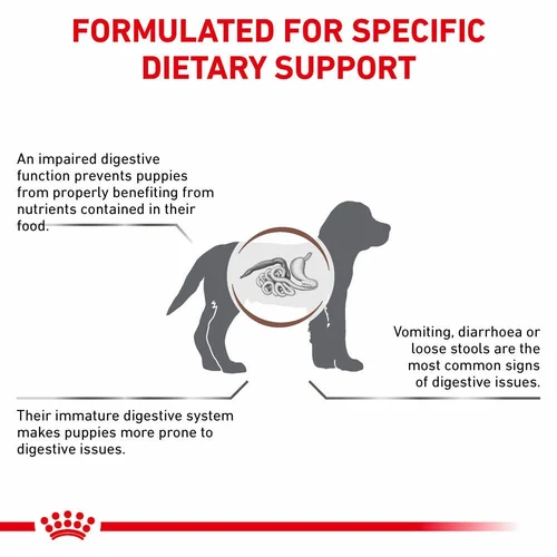ROYAL CANIN® Veterinary Gastrointestinal Puppy Dry Dog Food With Poultry, 2,5kg