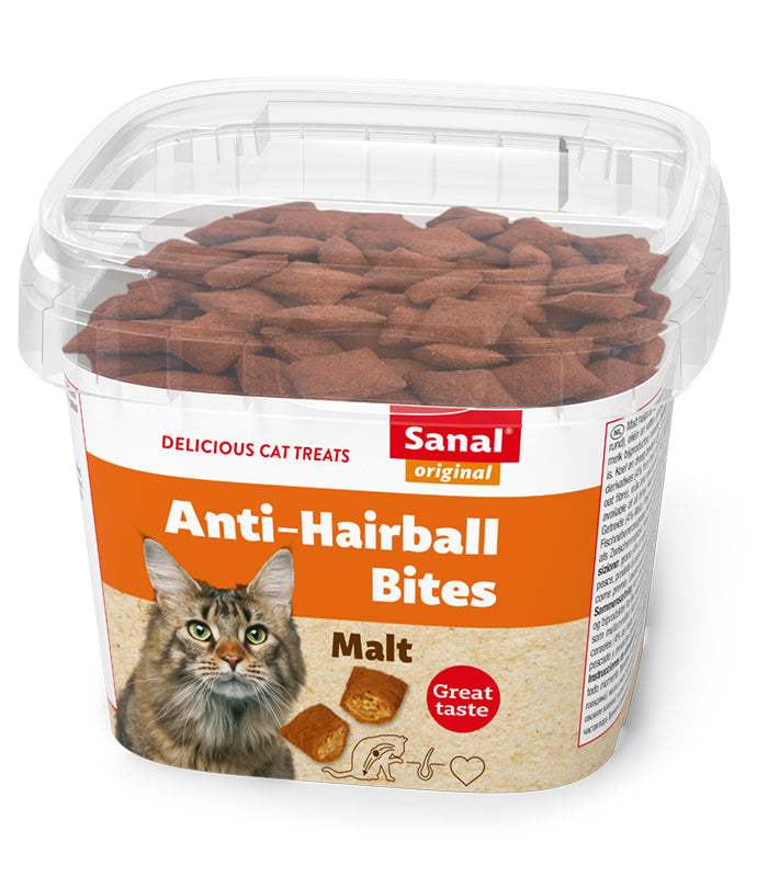 Sanal Anti Hairball Cat Treats, 75g Treats for Cats