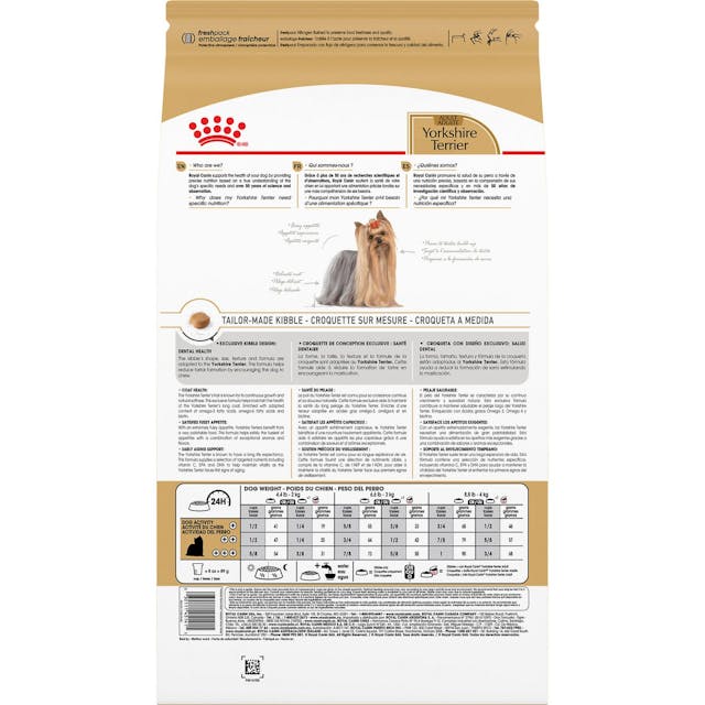 ROYAL CANIN® Yorkshire Terrier Adult Dry Dog Food, 1,5kg