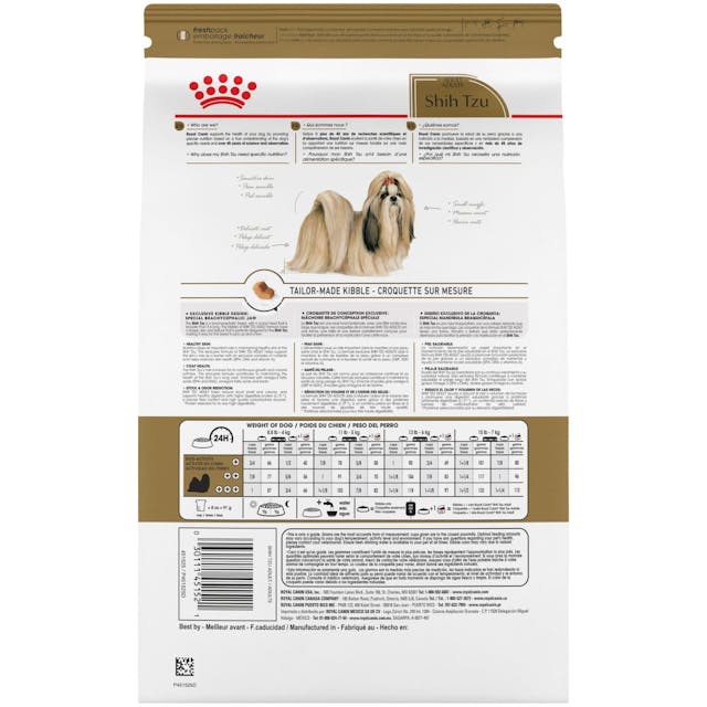 ROYAL CANIN® Shih Tzu Vuxen Torrfoder för Hund, 1,5kg