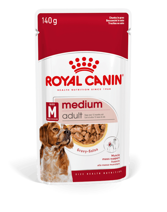 ROYAL CANIN® Medium Adult Sauce, Mitrā barība suņiem, 140g