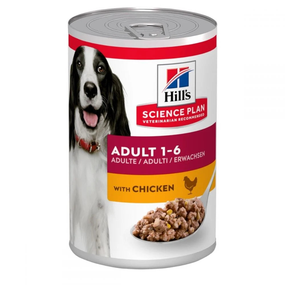 HILL'S SCIENCE PLAN Adult Dog Wet Food with Chicken, 370g